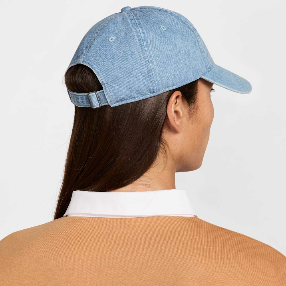 Кепка взрослая NIKE U NK CLUB CAP U CB DENIM 24 L