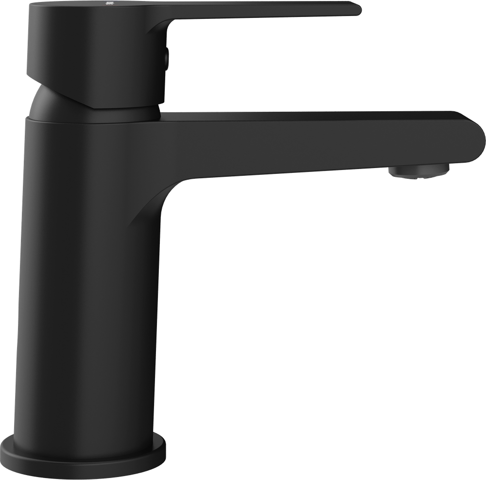 Смеситель для раковины STWORKI Дублин S41010BK матовый черный