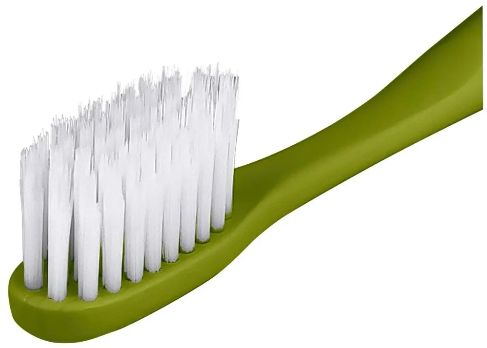 Dental Care Щетка зубная c наночастицами серебра, цвет оливковый - nano silver pectrum, 1шт