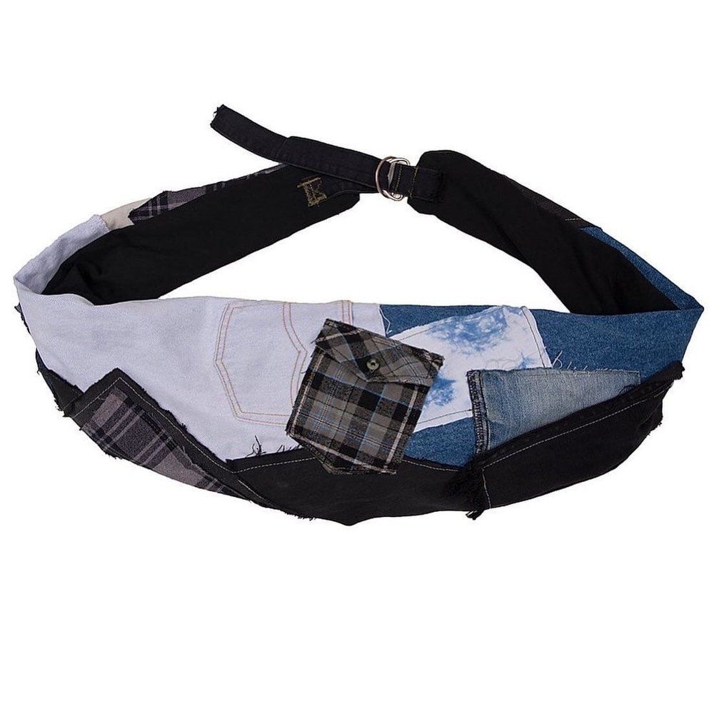 Сумка через плечо Upcycled Patchwork