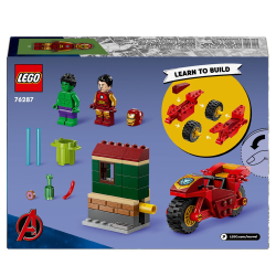 LEGO Marvel Super Heroes - Железный человек с мотоциклом и Халком 76287 / артикул   76287  / GTIN 5702017590103