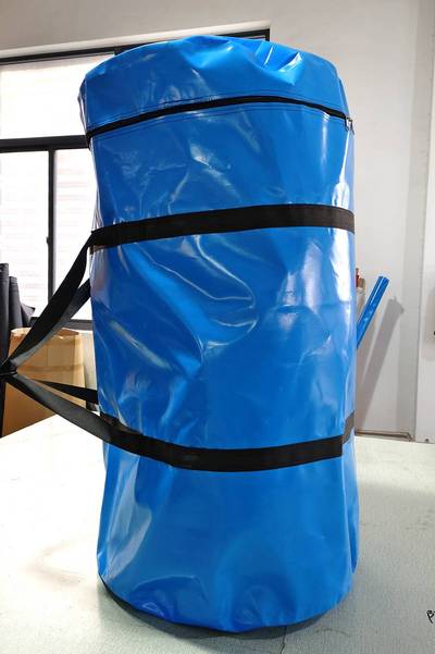 Чехол, упаковка для надувного батута из ПВХ 1*0,6 м