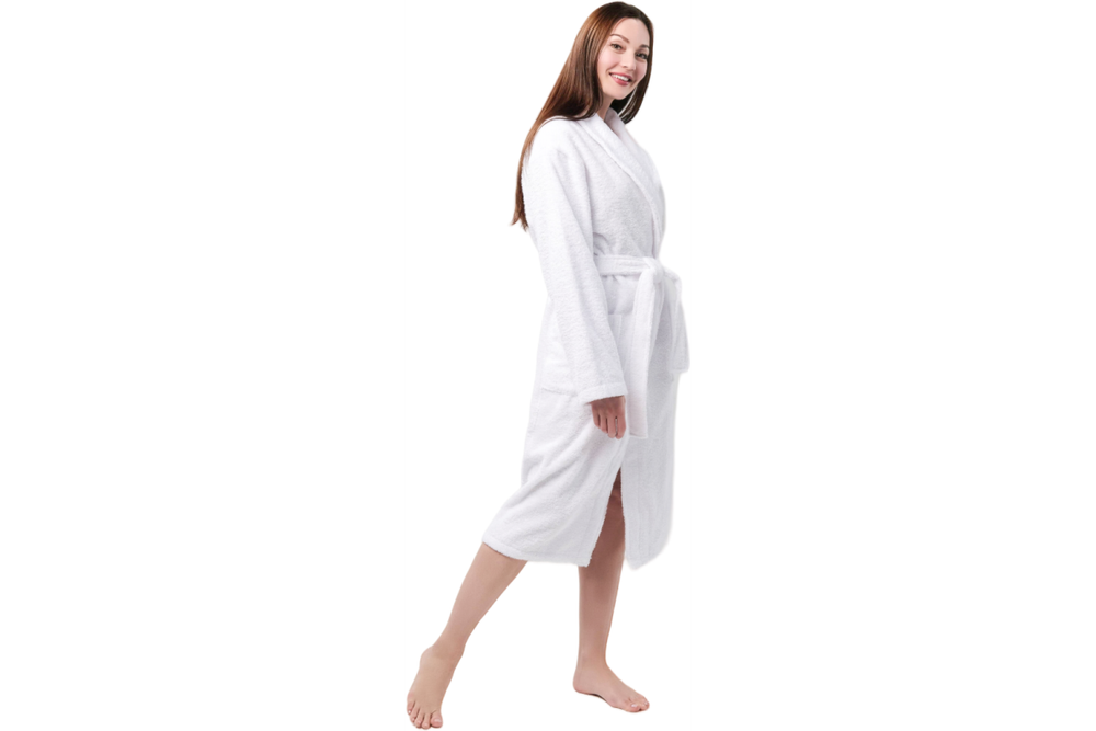 Халат махровый Home One, размер 44, белый
