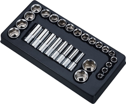 Набор головок 1/2" Hans в ложементе, TT-2H