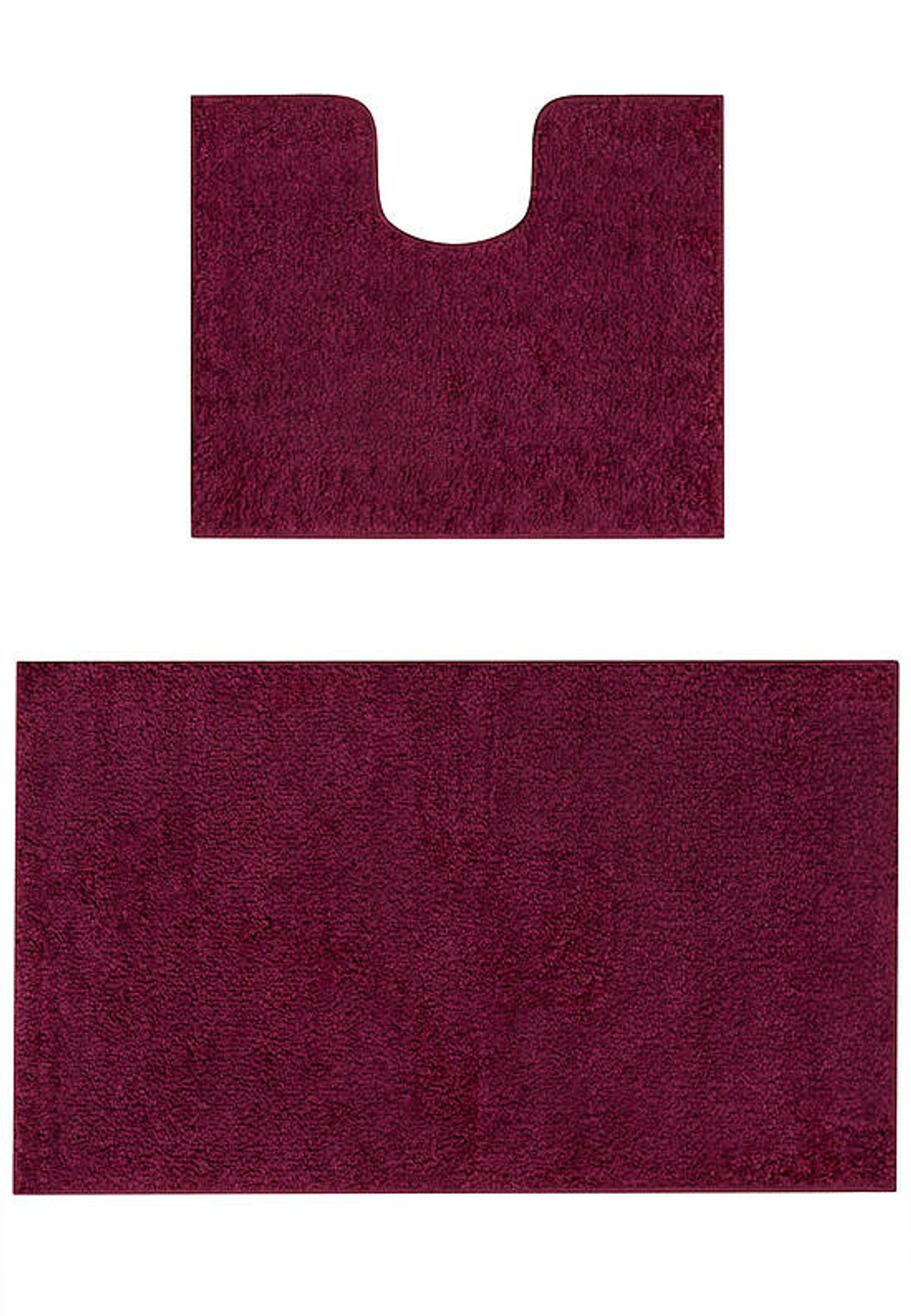 Комплект ковриков для ванной Confetti Bath Unimax 2576 Aubergine BQ (60*100; 50*60)