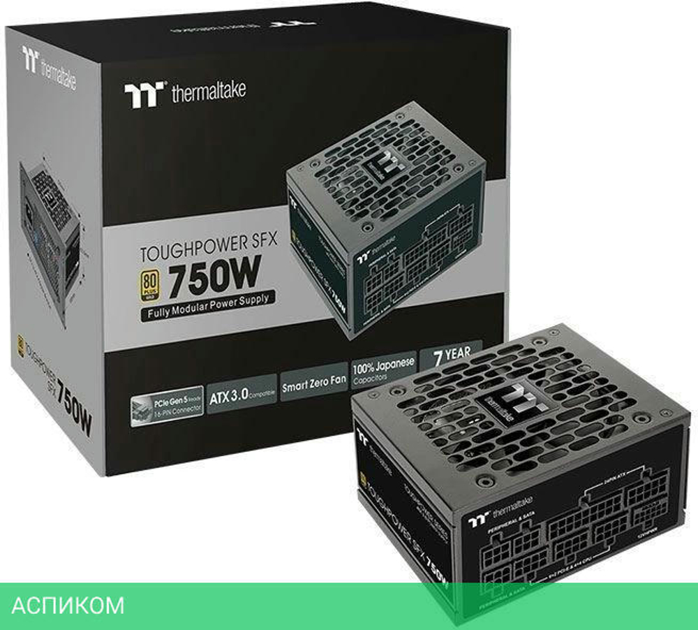 Блок питания Thermaltake Toughpower SFX 750W Gen.5 (PS-STP-0750FNFAPE-1)