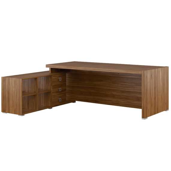 Стол письменный на опорной креденции Solid 215x174x75