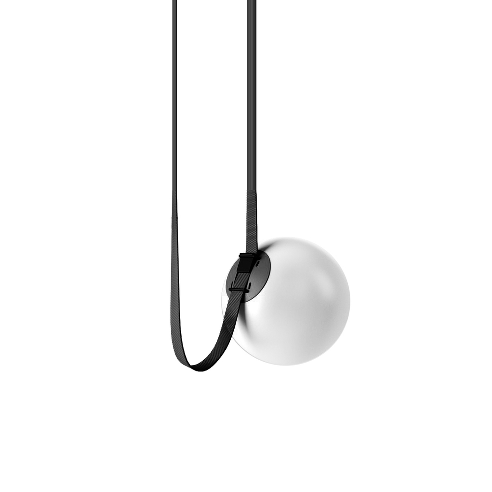 Подвесной дизайнерский светильник  Plusminus Semispheres by Vibia (1 плафон, черный)