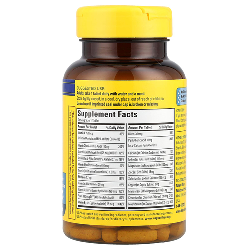 Nature Made, Multi For Him 50+, 90 таблеток