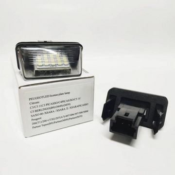 Светодиодный фонарь подсветки в сборе PEUGEOT 207 307 308 406 407 508 / Citroen C2, C3, C5