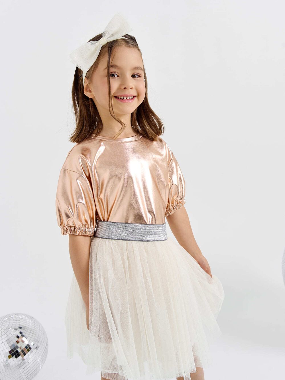 Юбка из фатина "Молоко"