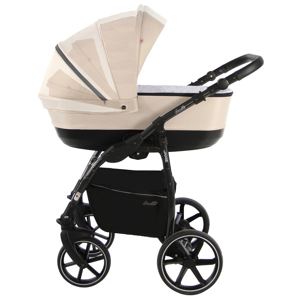 Детская коляска 3 в 1 Sevillababy Jamie латте