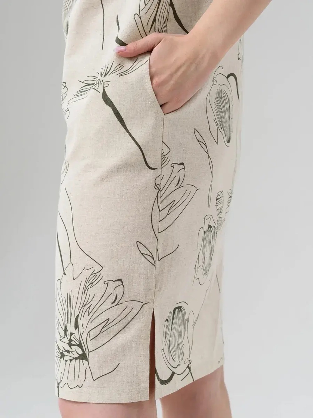 Платье женское "Вологда"