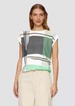 Рубашка из джерси из смеси тканей s.Oliver