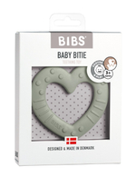 BIBS Baby Bitie Heart Sage