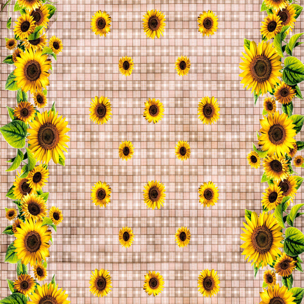 Клеенка столовая на ткани 25м Этюд 125см 103/2