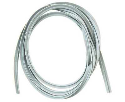 Уплотнитель универсальный для пластиковых окон серый 10м (эластомер)