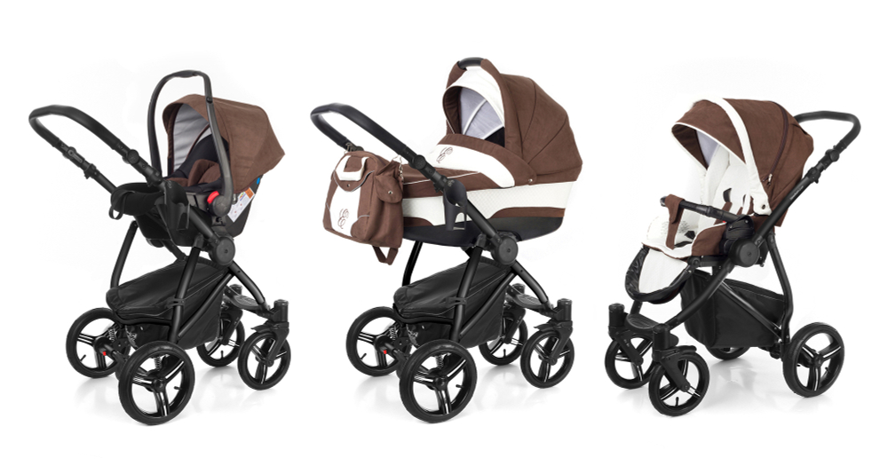 Коляска 3 в 1 Esspero Newborn Lux (шасси Black)