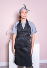 Фартук официанта черный "Кейтеринг"