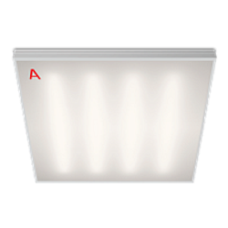 Светильник WOLTA PRO ОФИС ДВО01-36-051-6К с БАП EM3 36Вт 6500К IP40 Матовый