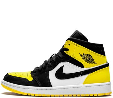 Кроссовки Nike Air Jordan 1 Mid SE "Yellow Toe"