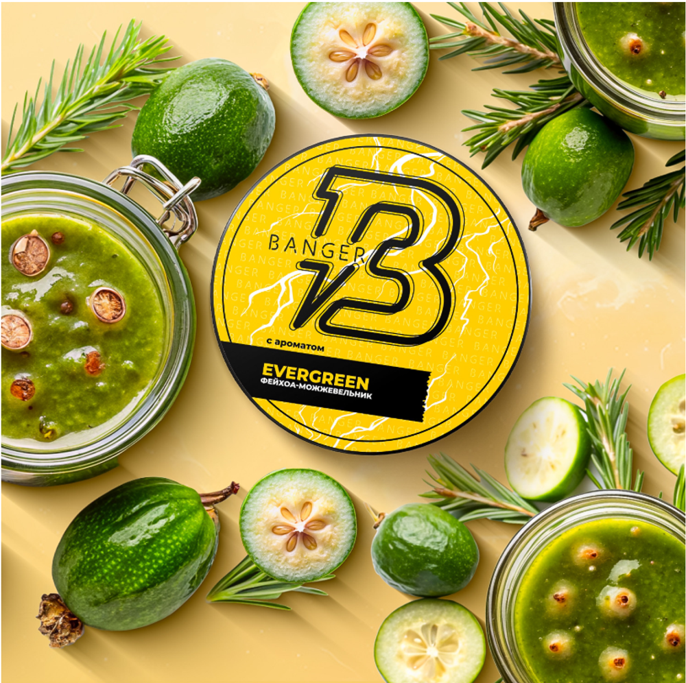Banger 25гр. Evergreen (Фейхоа-можжевельник) (М)