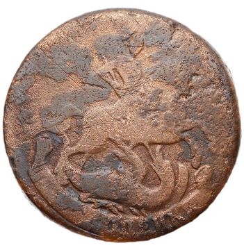 2 копейки 1758 Елизавета Петровна