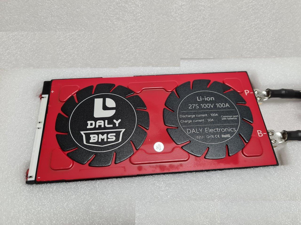Плата контроля BMS Li-ion 27S 100V 100A