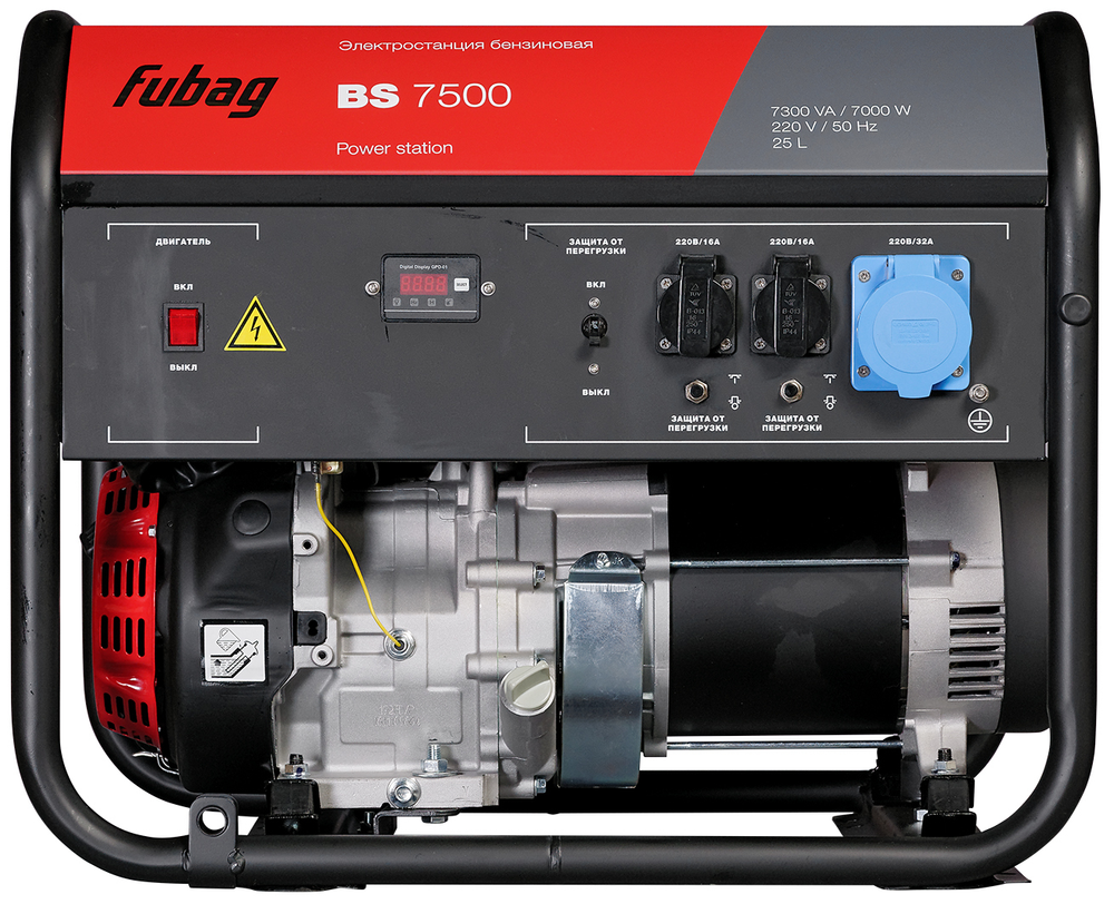 Бензиновый генератор Fubag BS 7500 — Фото №2 