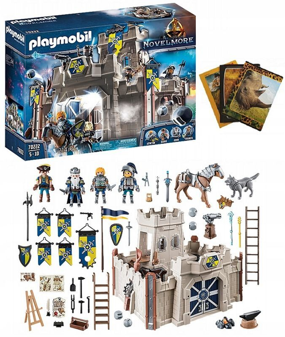 Конструктор Playmobil Novelmore - Замок-крепость Новелмор - Плеймобиль  70222 купить в Москве | Доставка по России.