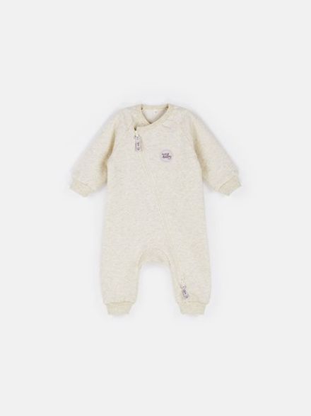 Комбинезон-косуха "Ванильный пудинг" утепленный 0+