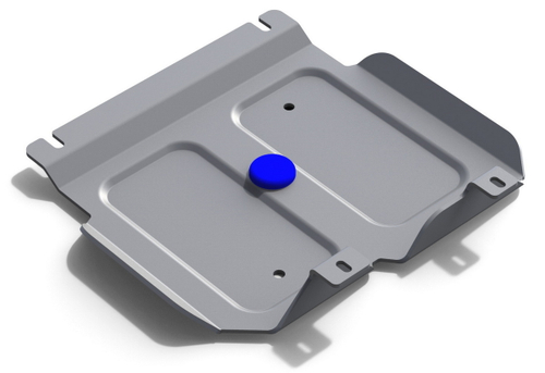 Защита РК Rival для Bentley Bentayga (V - 6.0 (608 л.с.)) 2016-н.в. (устанавл-ся совместно с 333.0402.1), штампованная, алюминий 3.8 мм, с крепежом, 333.0403.1