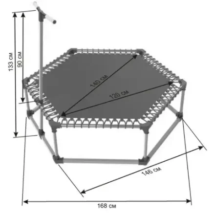 Фитнес-батут диам. 160 см