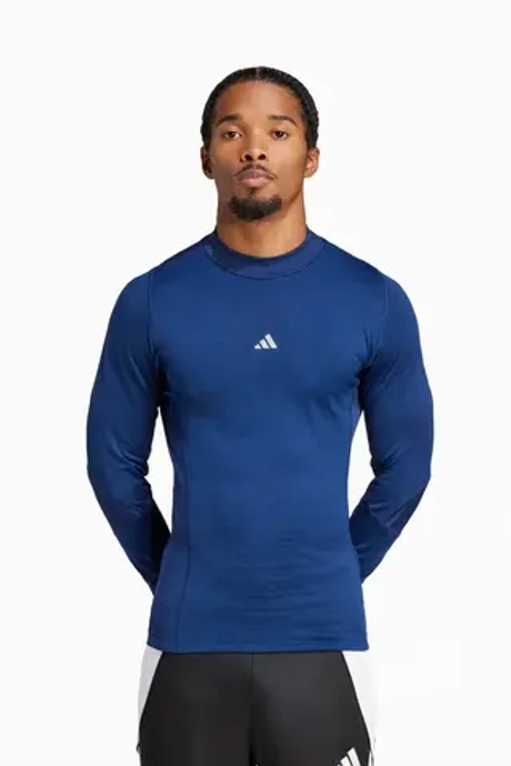 Термофутболка adidas Techfit Cold.Rdy LS - темно-синий