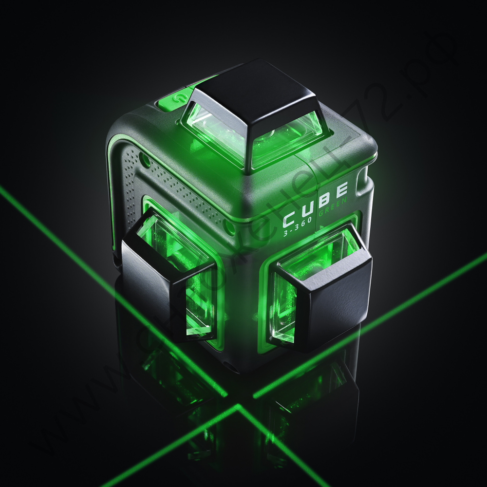 Лазерный уровень ADA CUBE 3-360 GREEN ULTIMATE EDITION