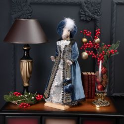 Кукла интерьерная коллекционная Лошадь Виконтесса