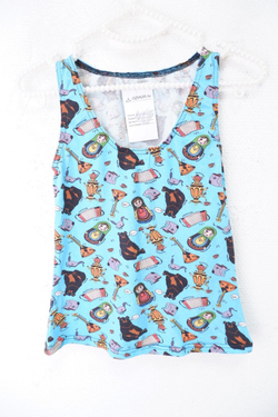 Топ летний с принтом на 11-14 лет