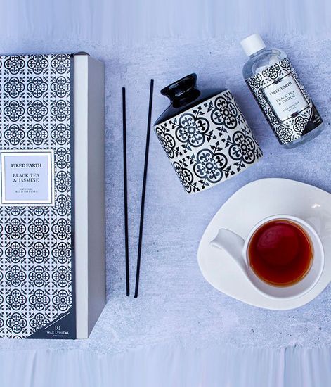 Черный чай и жасмин ароматический диффузор, Wax Lyrical