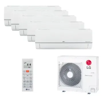 Мультисплит система на 5 комнат LG PM09SP.NSJ x 5 / MU5R30.U40