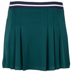 Женская Юбка теннисная Fila Skort Alica - deep teal/fila navy/white