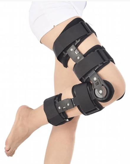 Усиленный ортез для фиксации коленного сустава