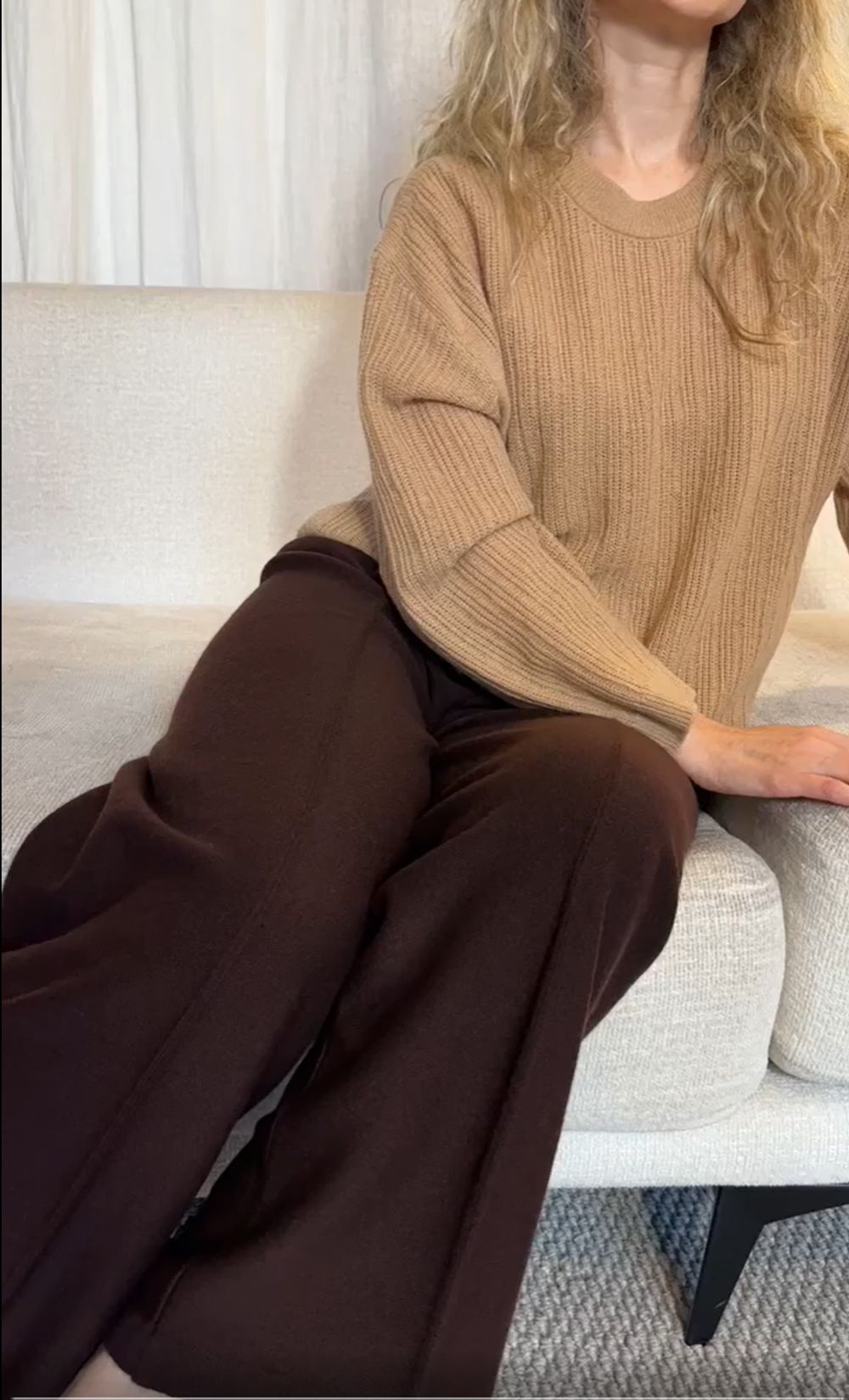 Брюки кашемировые со стрелками