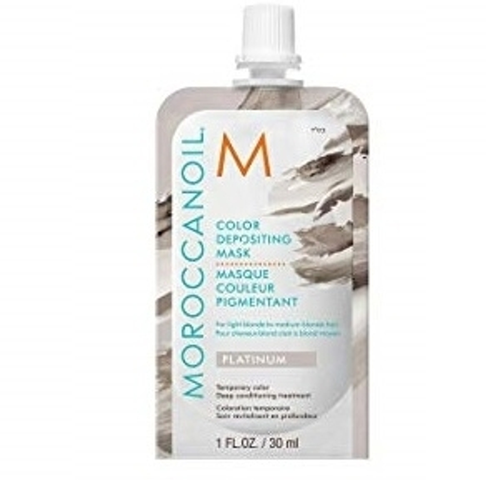 Тонирующая маска Platinum Moroccanoil 30 мл