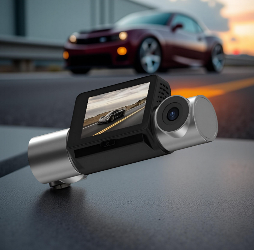 Видеорегистратор автомобильный с тремя линзами LCD 2,45" WI-FI Bos-Mini A17L