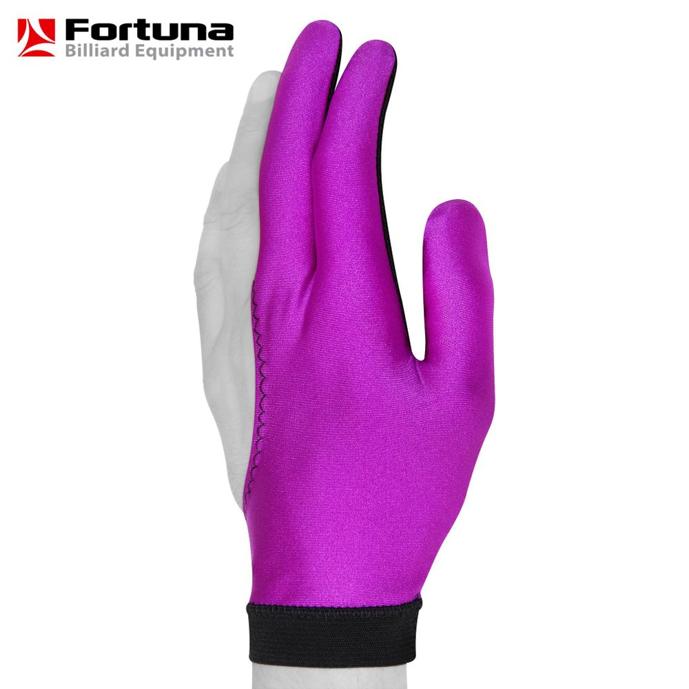 Перчатка Fortuna Classic фиолетовая/черная левая M/L
