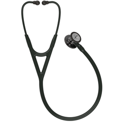 Стетоскоп Littmann Cardiology IV, черный, дымчатая акустическая головка, черный ствол (6232)