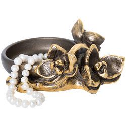 Держатель для украшений Орхидея Дебора Бронза