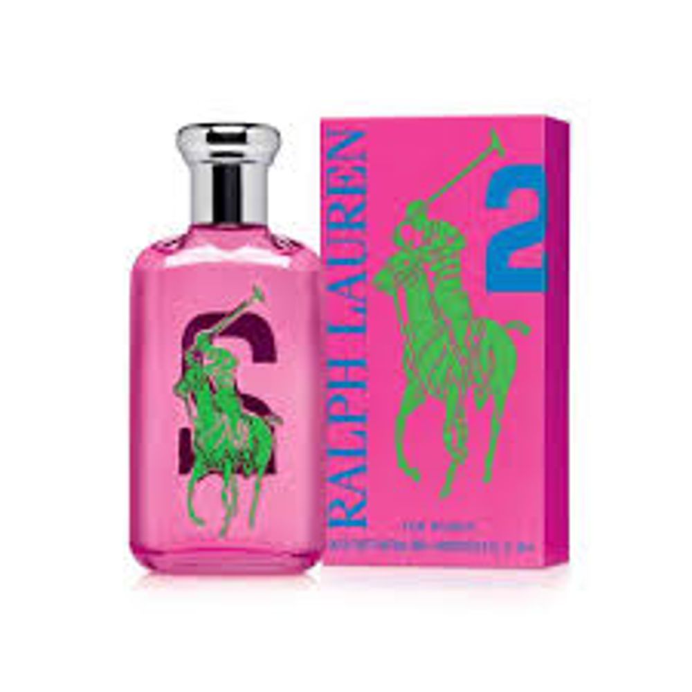 LAUREN RALPH BIG PONY 2 PINK WOMAN EDT 100 ML VAPO