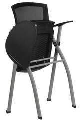 Кресло с пюпитром Клик RCH 462TE Черный/Металл Серый