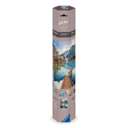Ravensburger - CreArt на холсте Озеро Живопись по номерам 239092 / артикул   239092  / GTIN 4005556239092